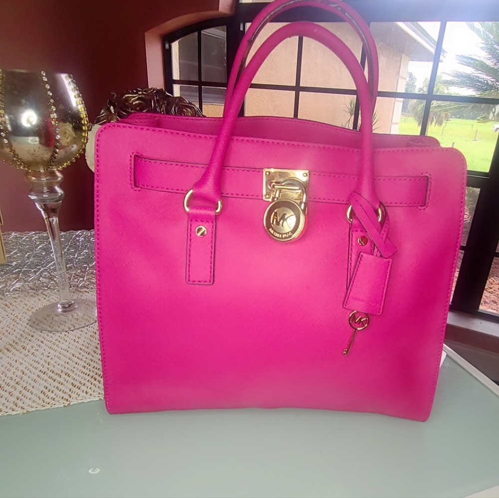 Michael Kors purse with locks